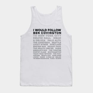 Team Ben (Black Text) Tank Top